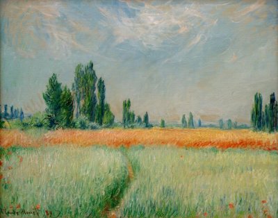 Weizenfeld von Claude Monet